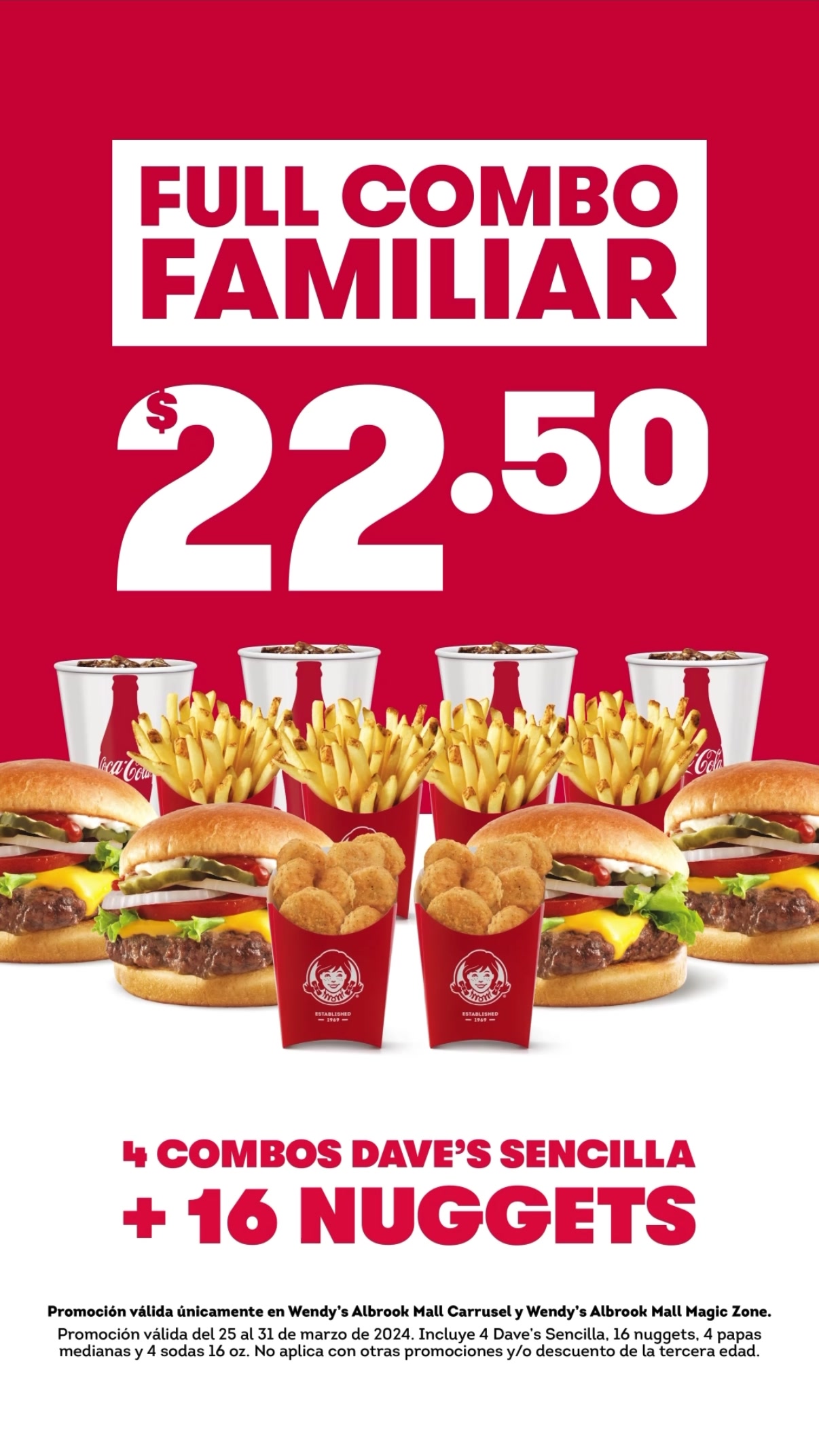 Wendy’s · Pascua